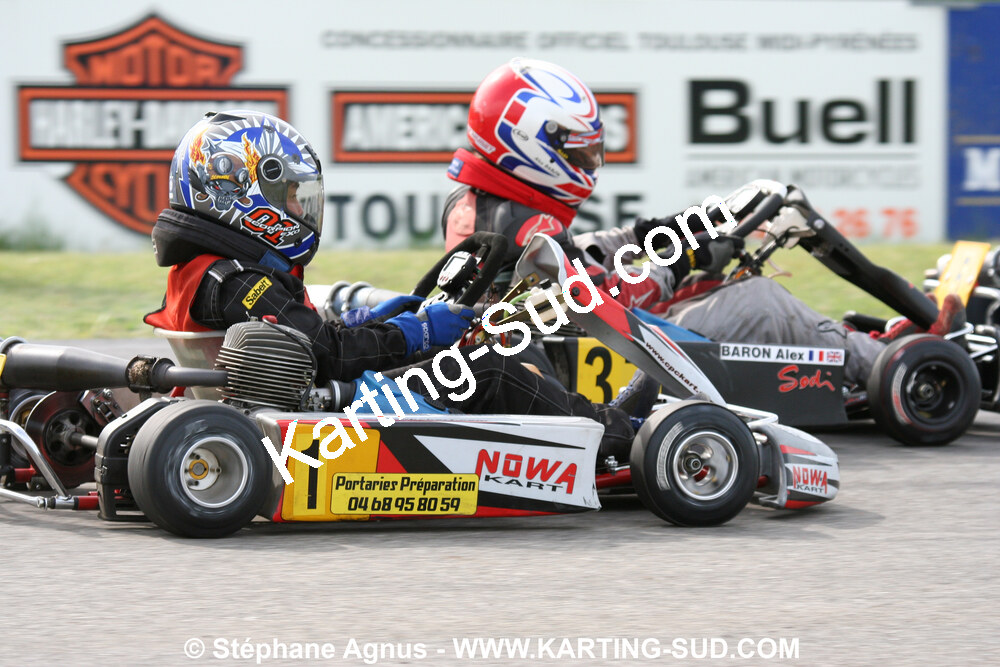 04/05/2008 : 3ème manche du Championnat Régional Midi-Pyrénées à Muret (Photos Stéphane Agnus) 2008 — karting