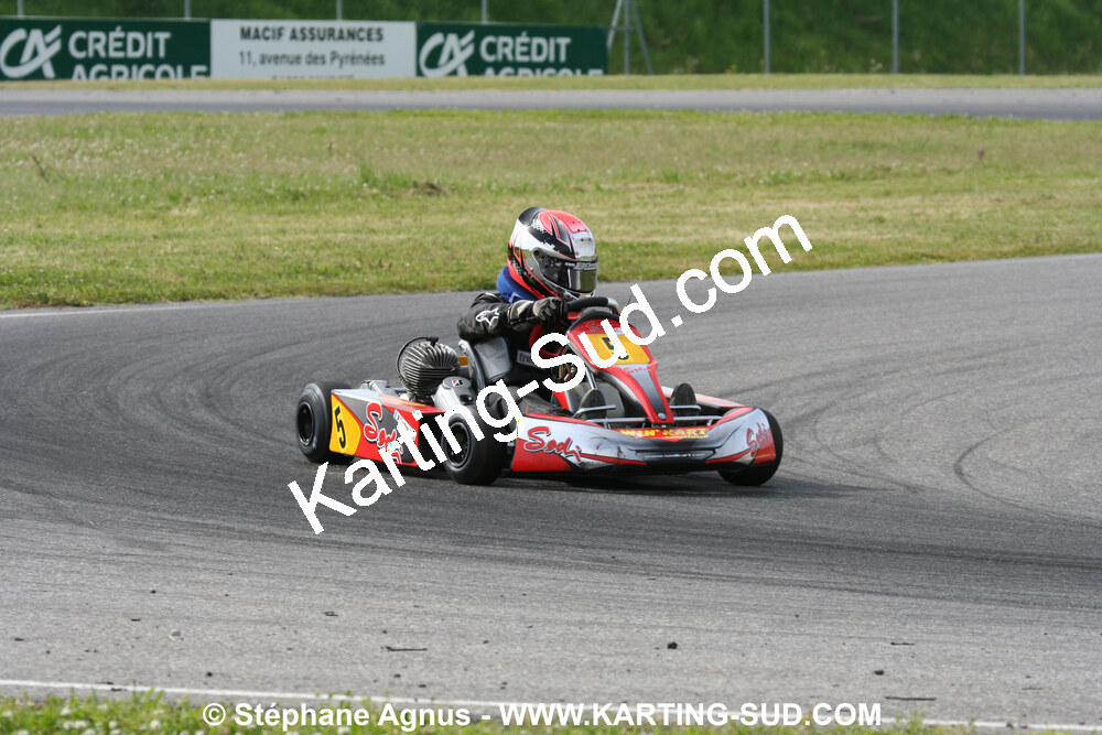 04/05/2008 : 3ème manche du Championnat Régional Midi-Pyrénées à Muret (Photos Stéphane Agnus) 2008 — karting