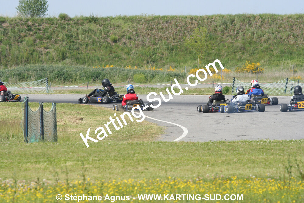 04/05/2008 : 3ème manche du Championnat Régional Midi-Pyrénées à Muret (Photos Stéphane Agnus) 2008 — karting