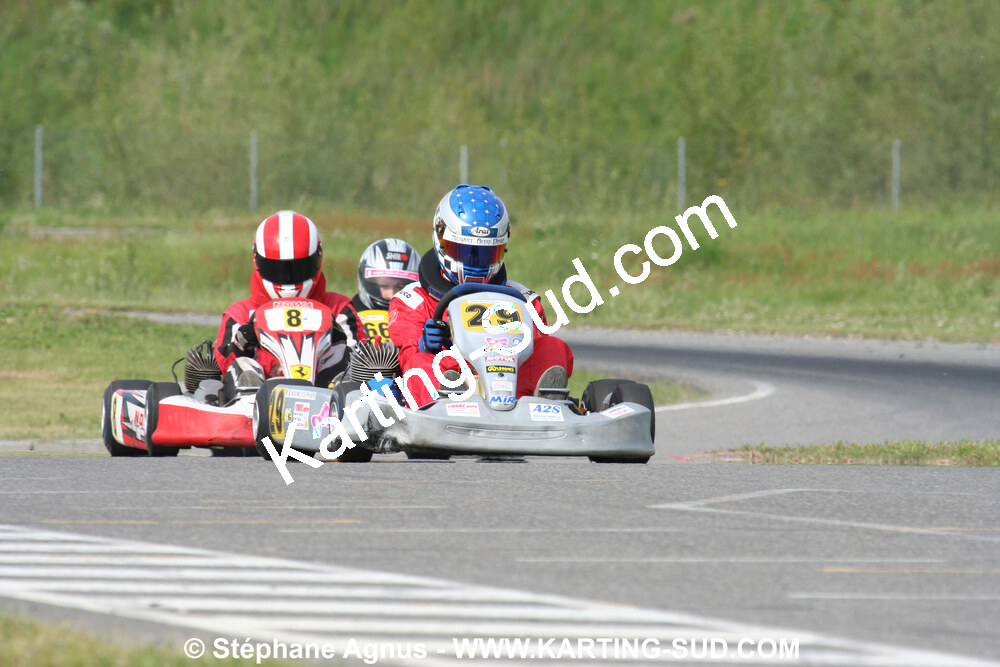 04/05/2008 : 3ème manche du Championnat Régional Midi-Pyrénées à Muret (Photos Stéphane Agnus) 2008 — karting