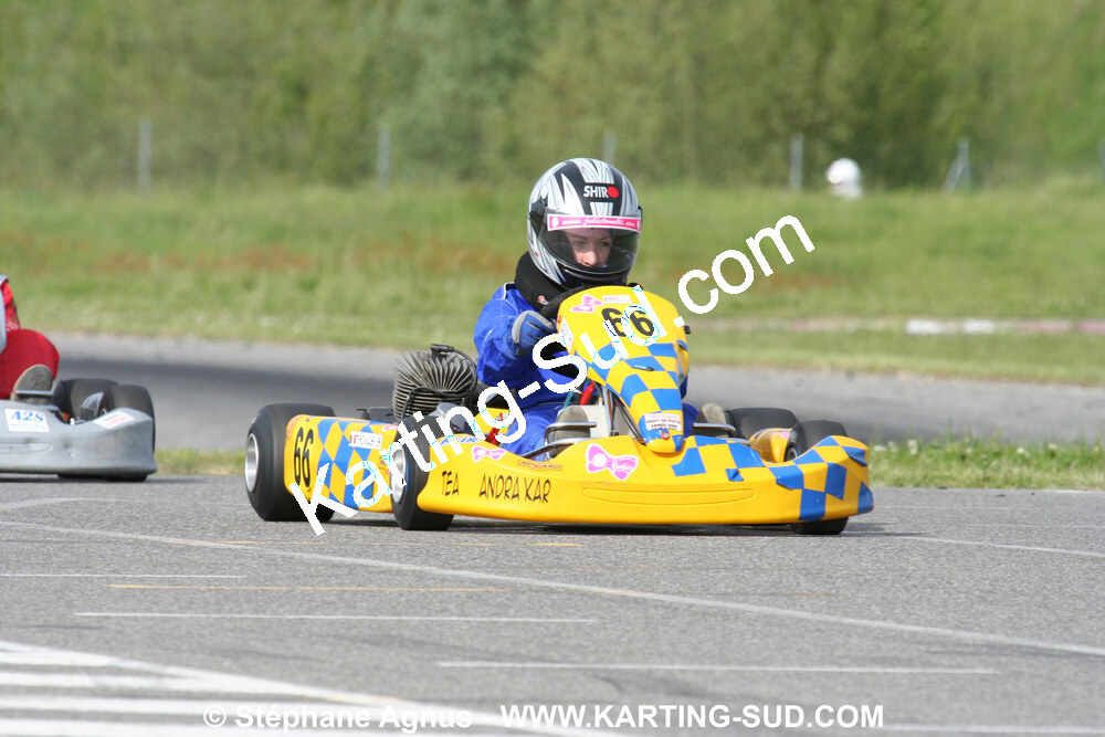 04/05/2008 : 3ème manche du Championnat Régional Midi-Pyrénées à Muret (Photos Stéphane Agnus) 2008 — karting