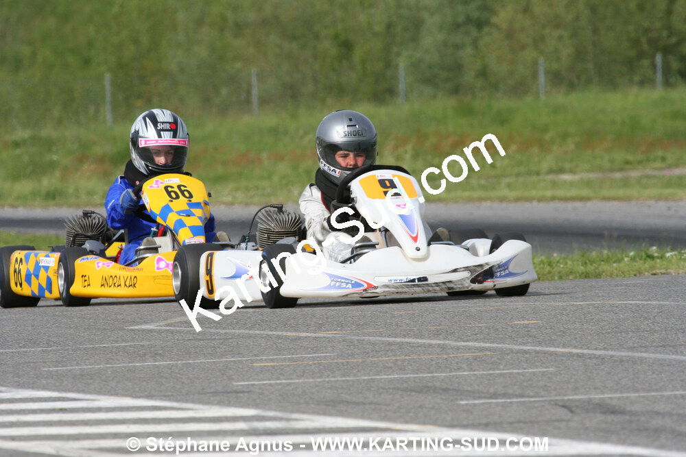 04/05/2008 : 3ème manche du Championnat Régional Midi-Pyrénées à Muret (Photos Stéphane Agnus) 2008 — karting