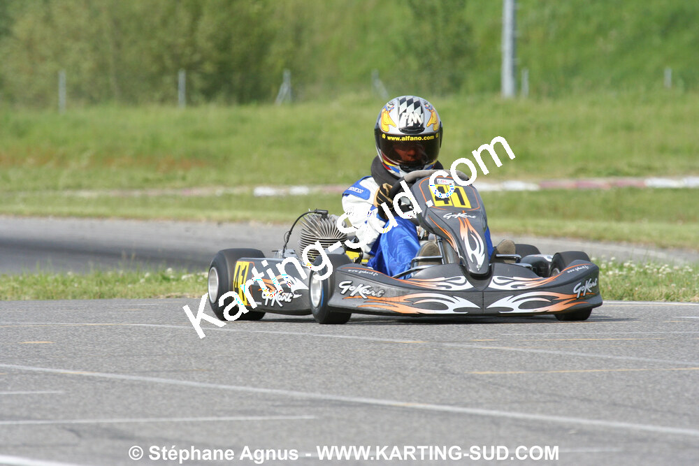 04/05/2008 : 3ème manche du Championnat Régional Midi-Pyrénées à Muret (Photos Stéphane Agnus) 2008 — karting