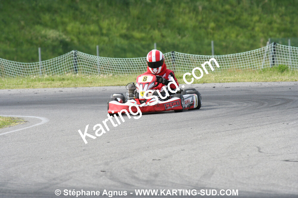 04/05/2008 : 3ème manche du Championnat Régional Midi-Pyrénées à Muret (Photos Stéphane Agnus) 2008 — karting