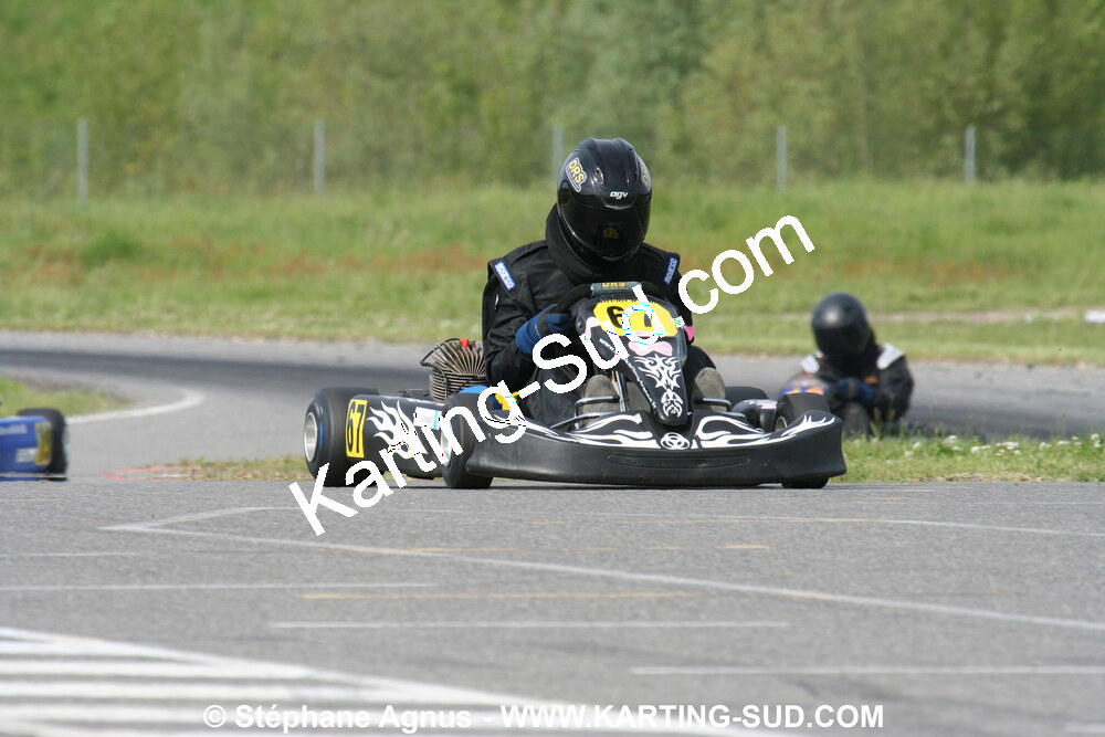 04/05/2008 : 3ème manche du Championnat Régional Midi-Pyrénées à Muret (Photos Stéphane Agnus) 2008 — karting