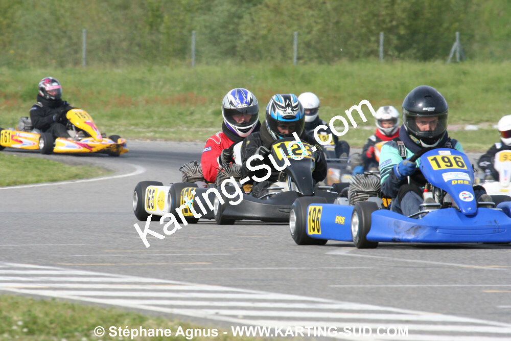 04/05/2008 : 3ème manche du Championnat Régional Midi-Pyrénées à Muret (Photos Stéphane Agnus) 2008 — karting