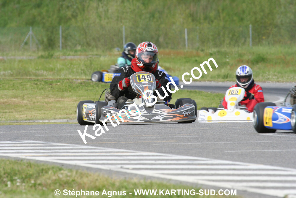 04/05/2008 : 3ème manche du Championnat Régional Midi-Pyrénées à Muret (Photos Stéphane Agnus) 2008 — karting