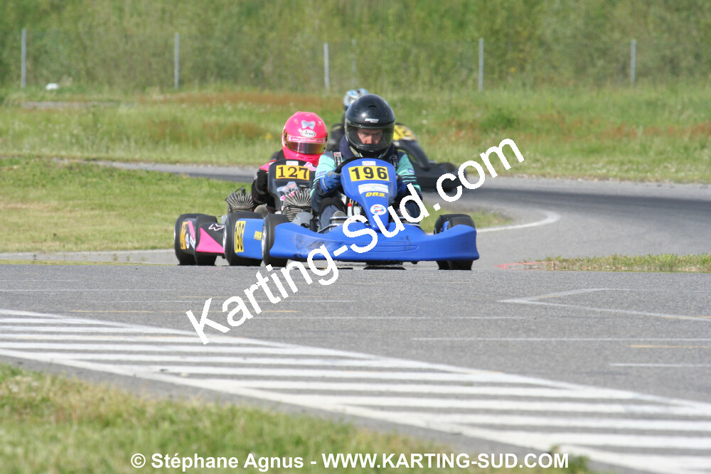 04/05/2008 : 3ème manche du Championnat Régional Midi-Pyrénées à Muret (Photos Stéphane Agnus) 2008 — karting