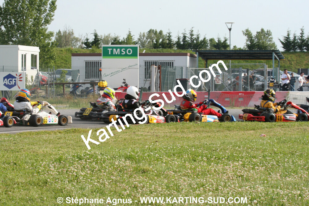 04/05/2008 : 3ème manche du Championnat Régional Midi-Pyrénées à Muret (Photos Stéphane Agnus) 2008 — karting
