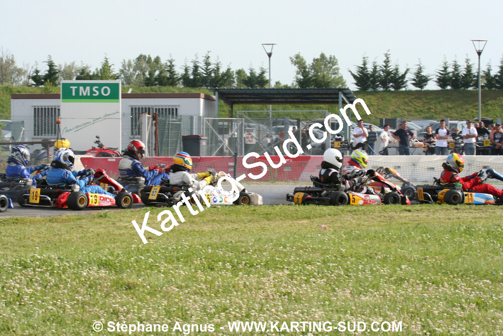 04/05/2008 : 3ème manche du Championnat Régional Midi-Pyrénées à Muret (Photos Stéphane Agnus) 2008 — karting