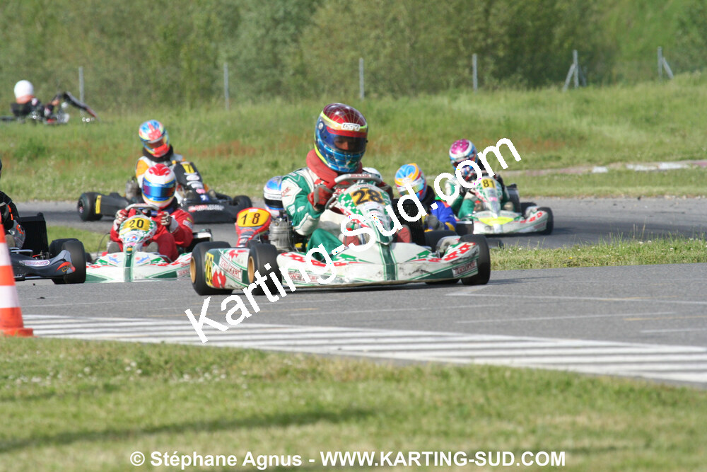 04/05/2008 : 3ème manche du Championnat Régional Midi-Pyrénées à Muret (Photos Stéphane Agnus) 2008 — karting