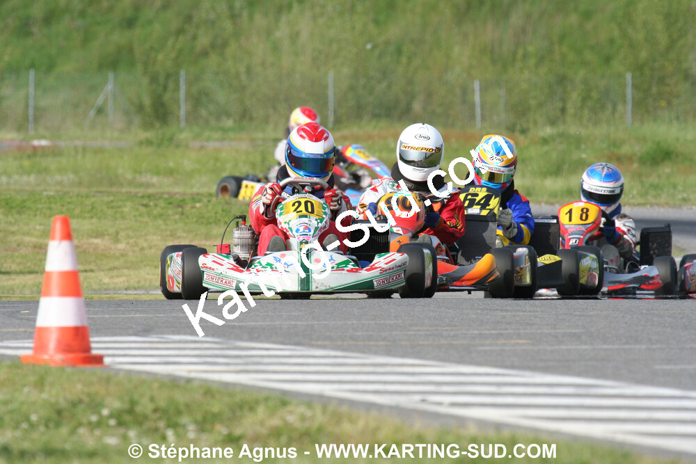 04/05/2008 : 3ème manche du Championnat Régional Midi-Pyrénées à Muret (Photos Stéphane Agnus) 2008 — karting