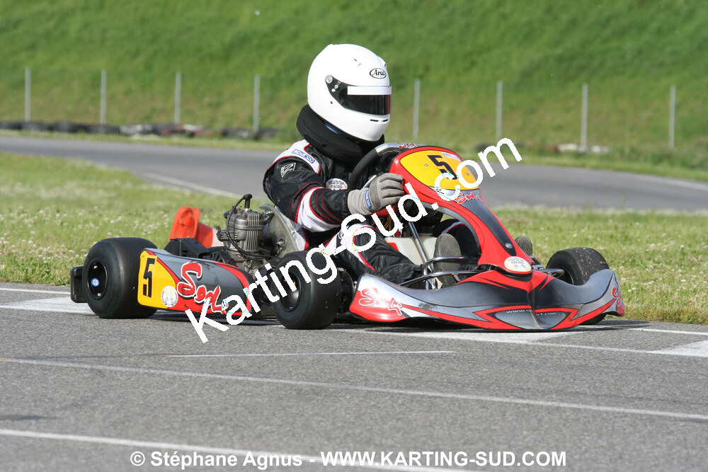 04/05/2008 : 3ème manche du Championnat Régional Midi-Pyrénées à Muret (Photos Stéphane Agnus) 2008 — karting