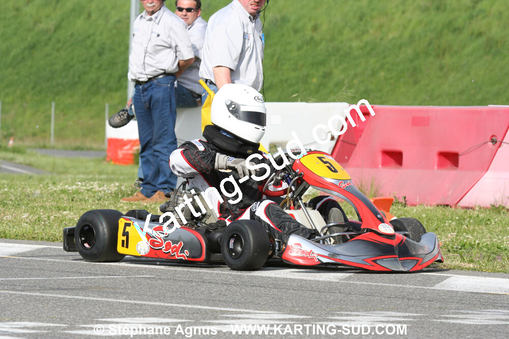 04/05/2008 : 3ème manche du Championnat Régional Midi-Pyrénées à Muret (Photos Stéphane Agnus) 2008 — karting