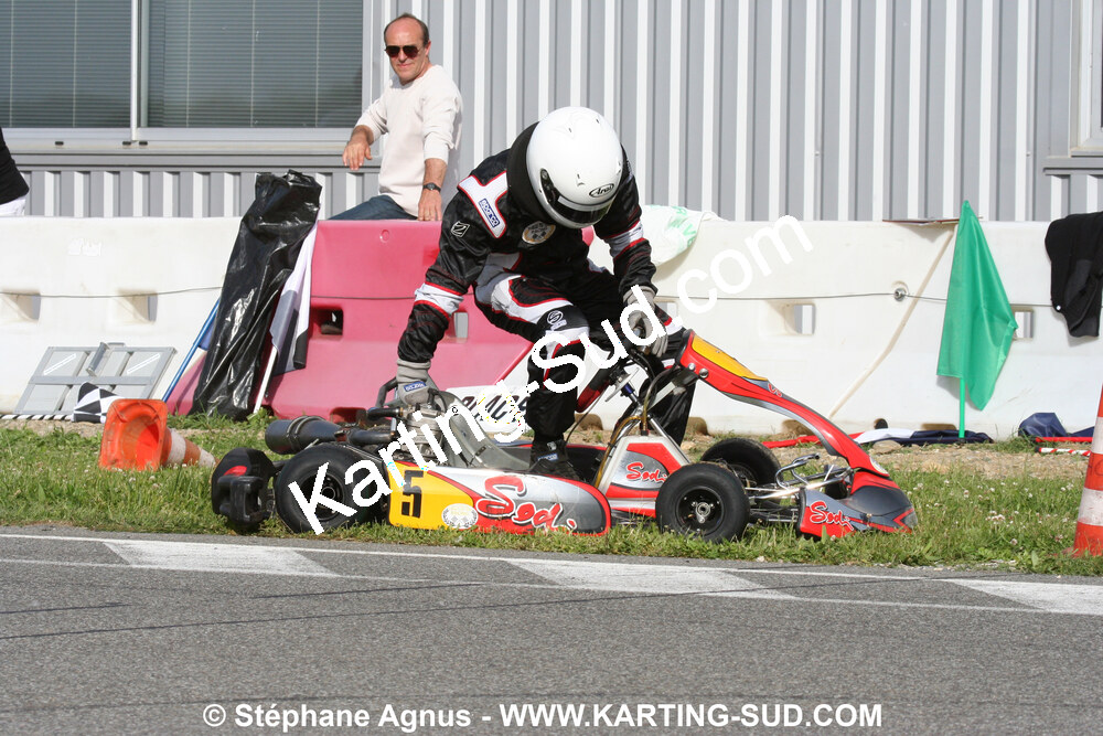 04/05/2008 : 3ème manche du Championnat Régional Midi-Pyrénées à Muret (Photos Stéphane Agnus) 2008 — karting