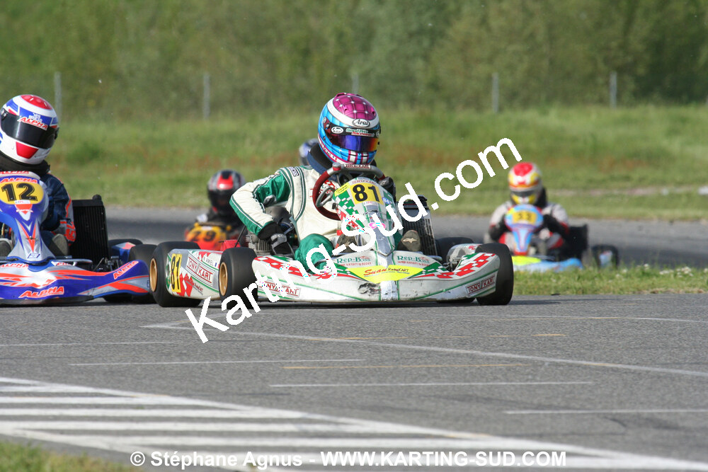 04/05/2008 : 3ème manche du Championnat Régional Midi-Pyrénées à Muret (Photos Stéphane Agnus) 2008 — karting