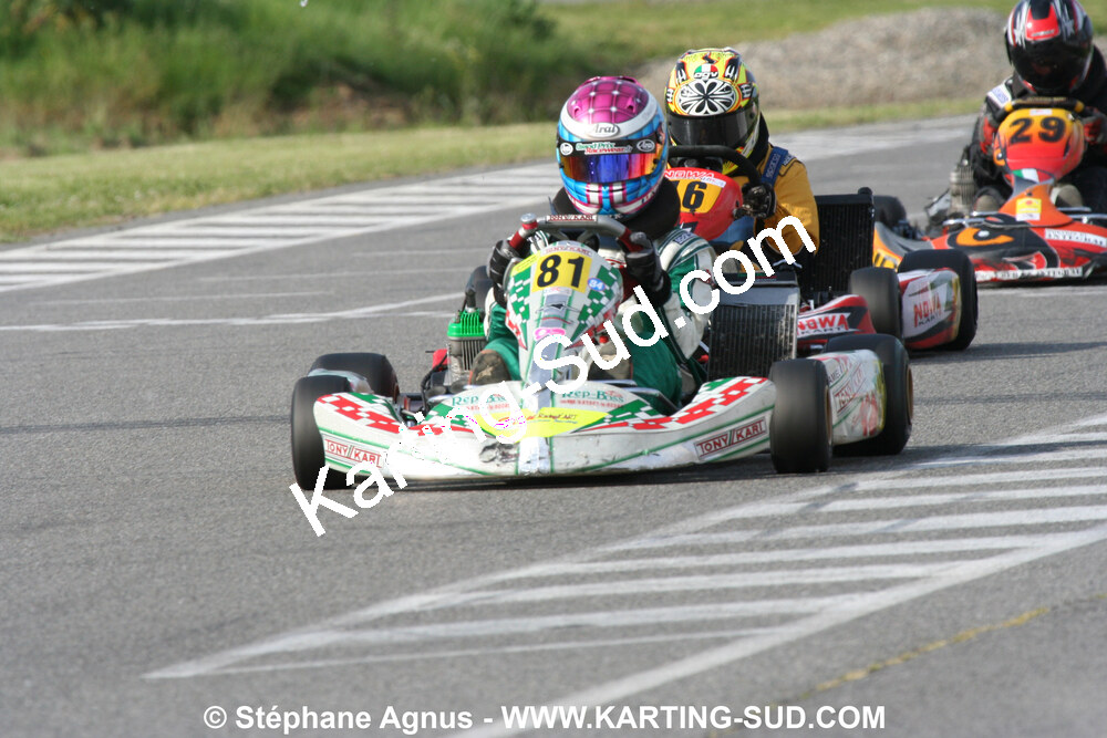 04/05/2008 : 3ème manche du Championnat Régional Midi-Pyrénées à Muret (Photos Stéphane Agnus) 2008 — karting