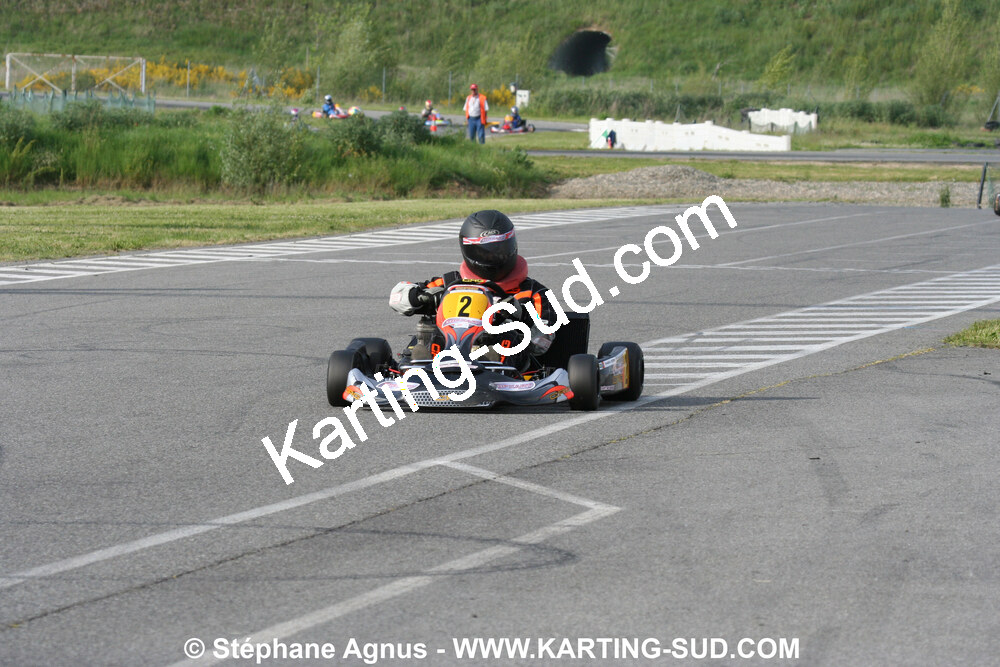 04/05/2008 : 3ème manche du Championnat Régional Midi-Pyrénées à Muret (Photos Stéphane Agnus) 2008 — karting