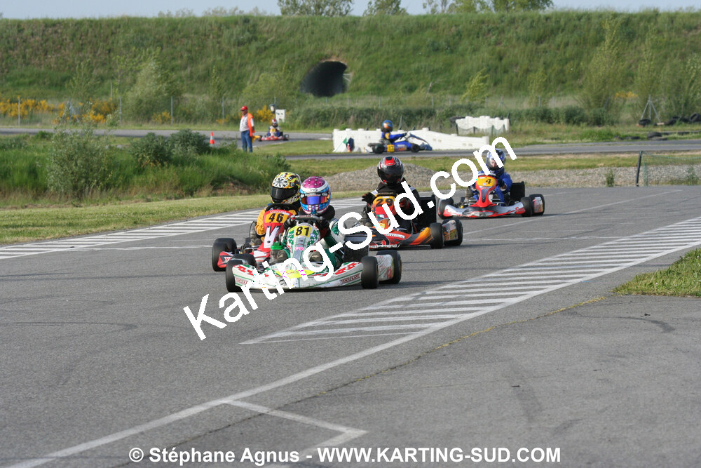 04/05/2008 : 3ème manche du Championnat Régional Midi-Pyrénées à Muret (Photos Stéphane Agnus) 2008 — karting