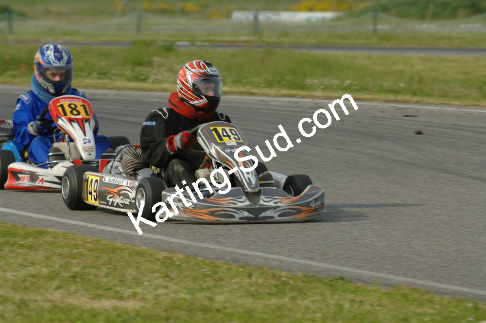 04/05/2008 : 3ème manche du Championnat Régional Midi-Pyrénées à Muret (Photos Patrick Lascombes) 2008 — karting