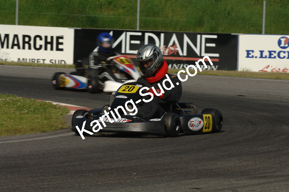 04/05/2008 : 3ème manche du Championnat Régional Midi-Pyrénées à Muret (Photos Patrick Lascombes) 2008 — karting