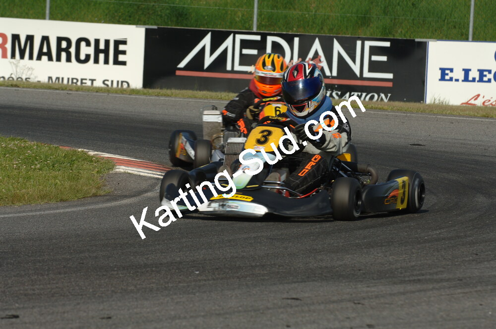 04/05/2008 : 3ème manche du Championnat Régional Midi-Pyrénées à Muret (Photos Patrick Lascombes) 2008 — karting