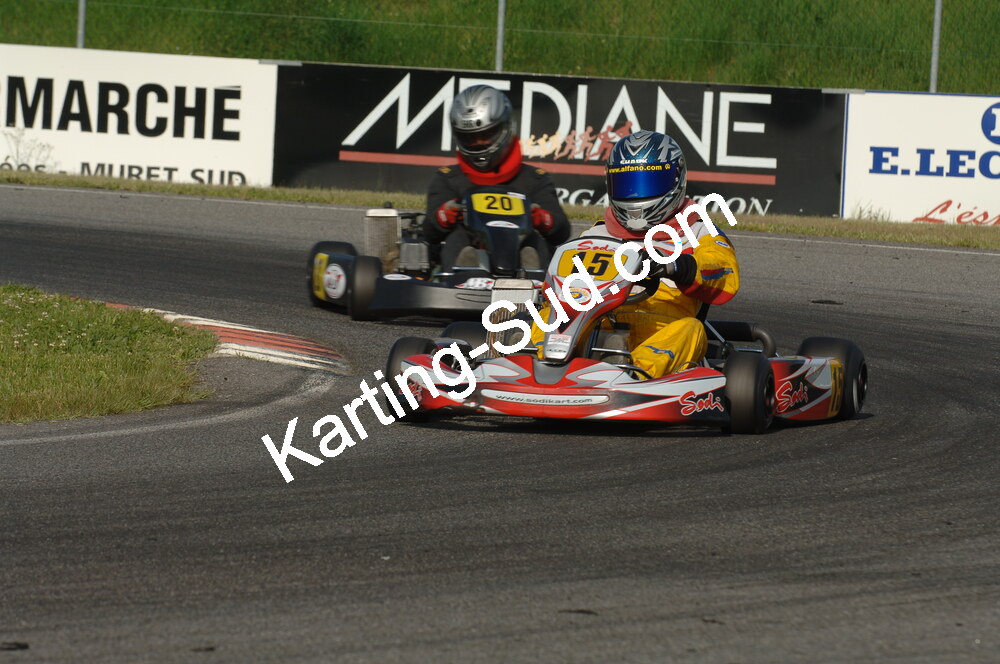 04/05/2008 : 3ème manche du Championnat Régional Midi-Pyrénées à Muret (Photos Patrick Lascombes) 2008 — karting