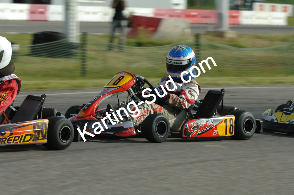 04/05/2008 : 3ème manche du Championnat Régional Midi-Pyrénées à Muret (Photos Patrick Lascombes) 2008 — karting
