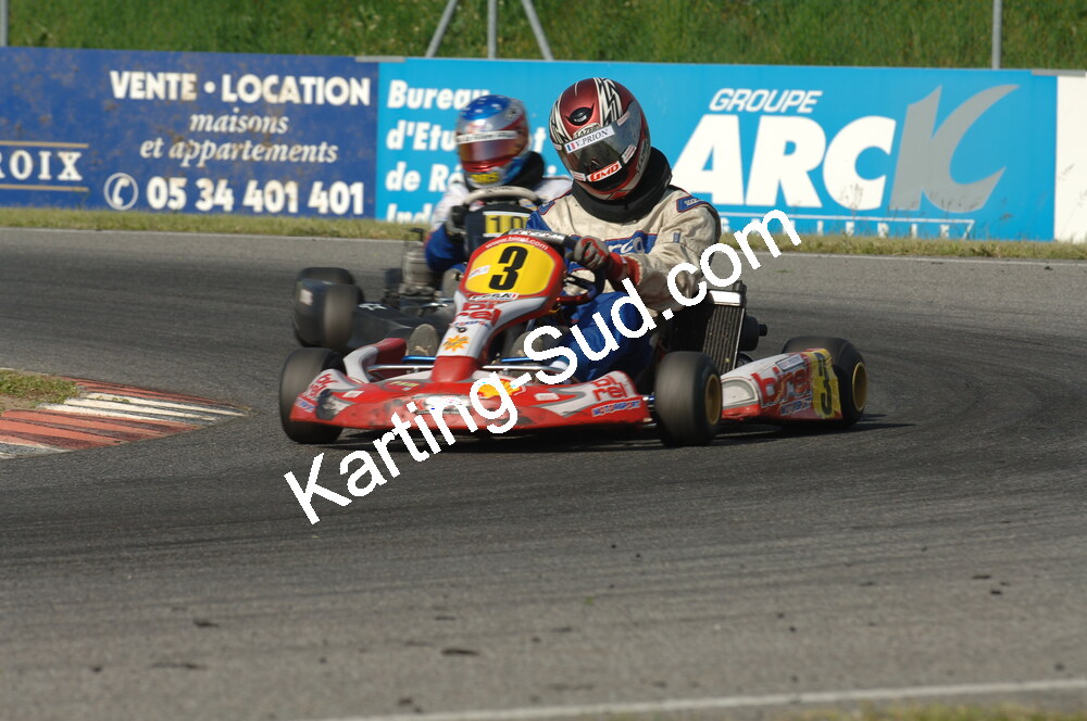 04/05/2008 : 3ème manche du Championnat Régional Midi-Pyrénées à Muret (Photos Patrick Lascombes) 2008 — karting