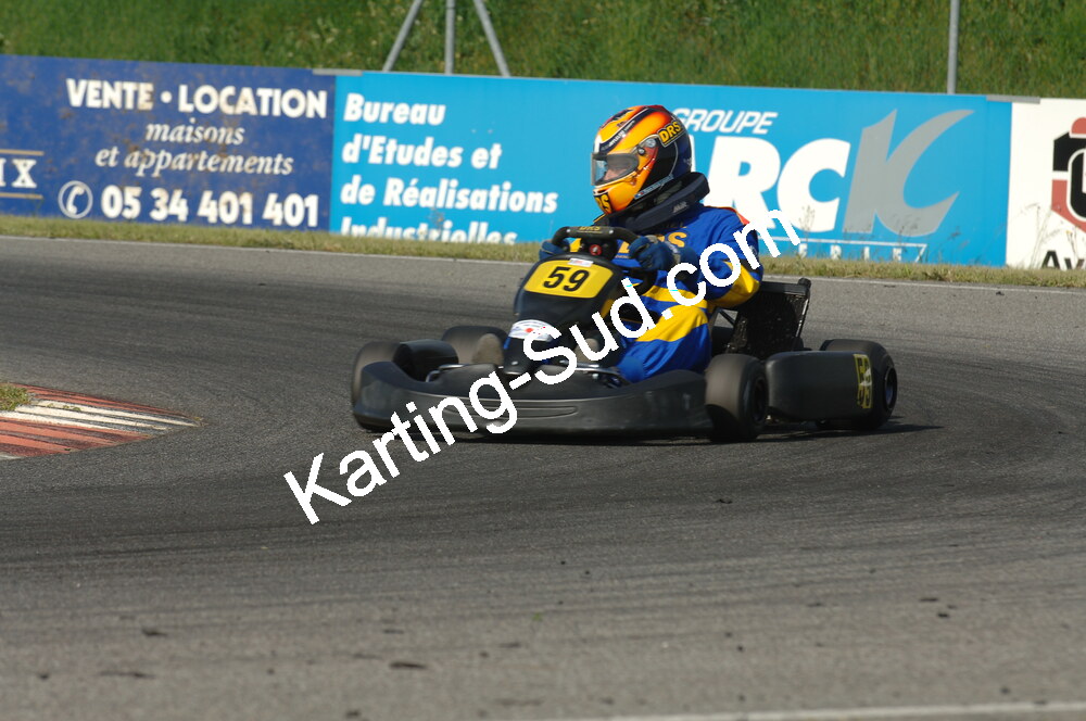 04/05/2008 : 3ème manche du Championnat Régional Midi-Pyrénées à Muret (Photos Patrick Lascombes) 2008 — karting