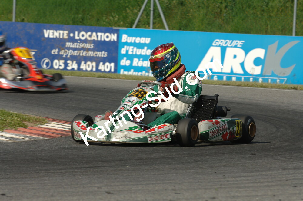 04/05/2008 : 3ème manche du Championnat Régional Midi-Pyrénées à Muret (Photos Patrick Lascombes) 2008 — karting