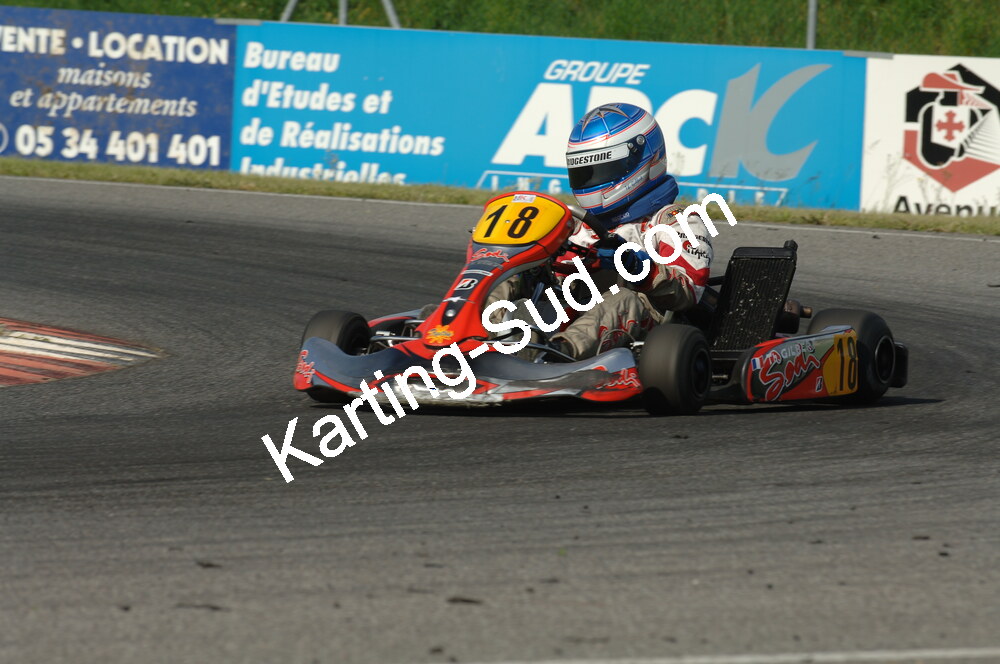 04/05/2008 : 3ème manche du Championnat Régional Midi-Pyrénées à Muret (Photos Patrick Lascombes) 2008 — karting
