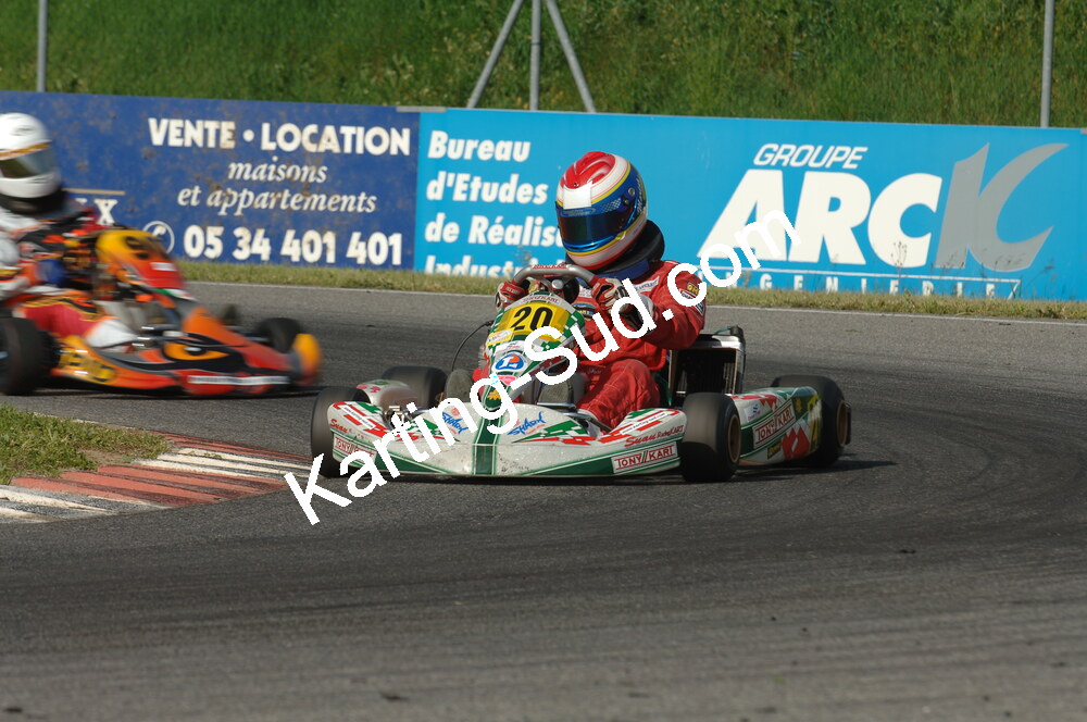 04/05/2008 : 3ème manche du Championnat Régional Midi-Pyrénées à Muret (Photos Patrick Lascombes) 2008 — karting