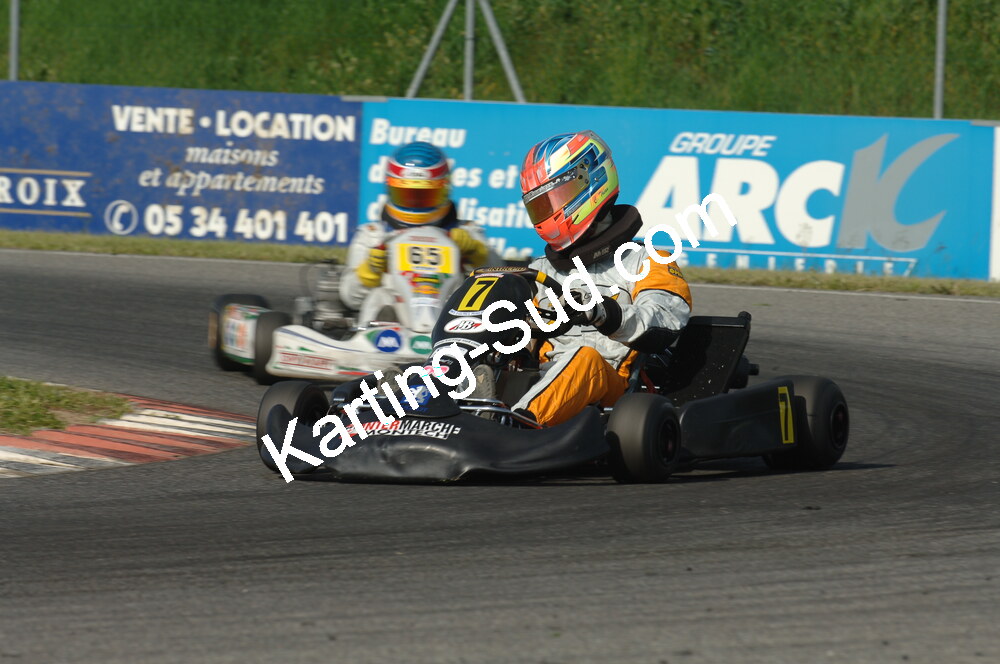 04/05/2008 : 3ème manche du Championnat Régional Midi-Pyrénées à Muret (Photos Patrick Lascombes) 2008 — karting