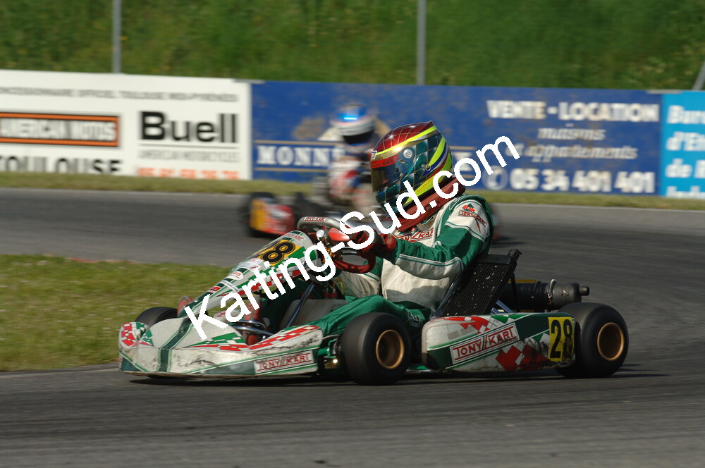 04/05/2008 : 3ème manche du Championnat Régional Midi-Pyrénées à Muret (Photos Patrick Lascombes) 2008 — karting