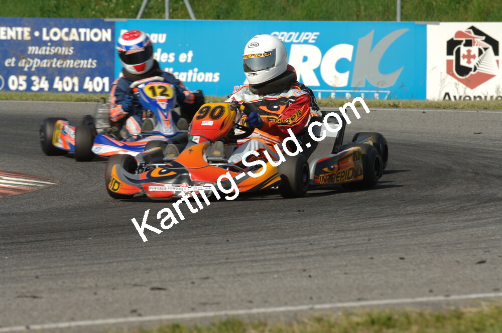 04/05/2008 : 3ème manche du Championnat Régional Midi-Pyrénées à Muret (Photos Patrick Lascombes) 2008 — karting