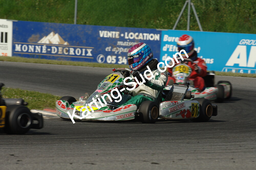 04/05/2008 : 3ème manche du Championnat Régional Midi-Pyrénées à Muret (Photos Patrick Lascombes) 2008 — karting
