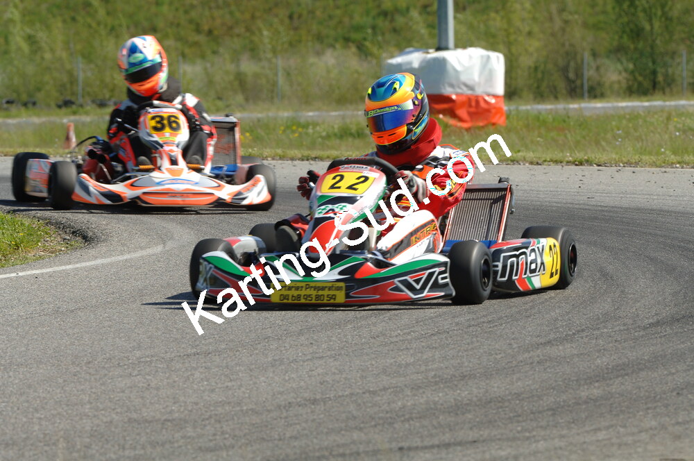 04/05/2008 : 3ème manche du Championnat Régional Midi-Pyrénées à Muret (Photos Patrick Lascombes) 2008 — karting