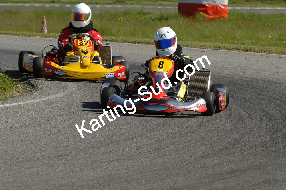 04/05/2008 : 3ème manche du Championnat Régional Midi-Pyrénées à Muret (Photos Patrick Lascombes) 2008 — karting