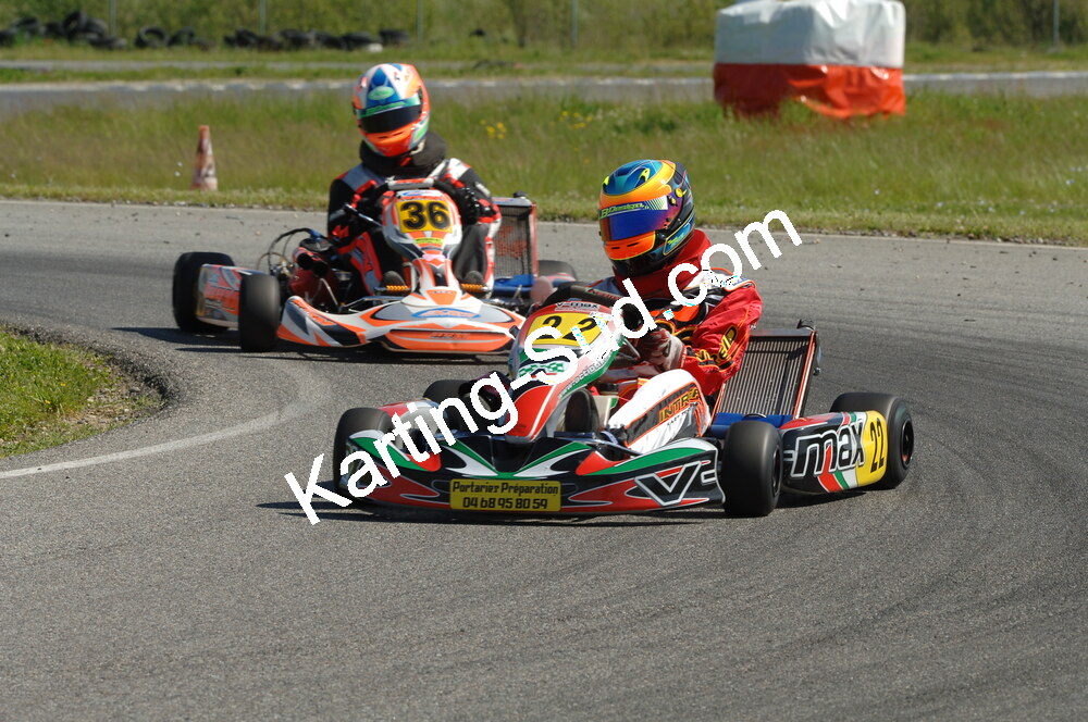 04/05/2008 : 3ème manche du Championnat Régional Midi-Pyrénées à Muret (Photos Patrick Lascombes) 2008 — karting