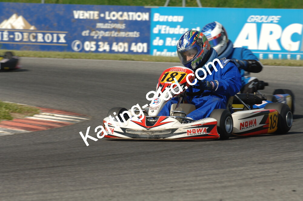 04/05/2008 : 3ème manche du Championnat Régional Midi-Pyrénées à Muret (Photos Patrick Lascombes) 2008 — karting