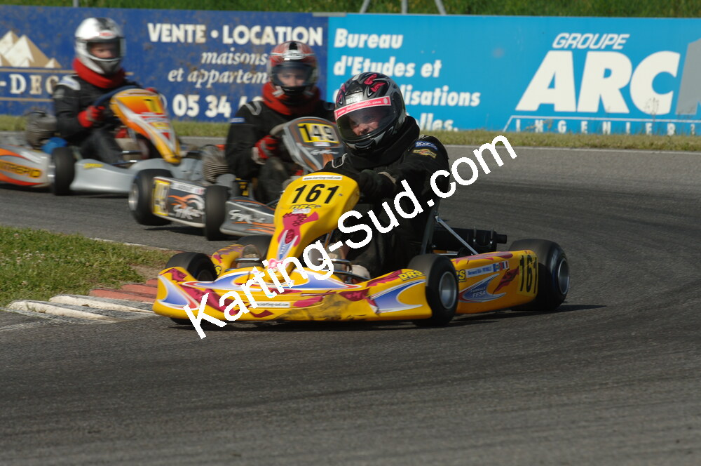 04/05/2008 : 3ème manche du Championnat Régional Midi-Pyrénées à Muret (Photos Patrick Lascombes) 2008 — karting