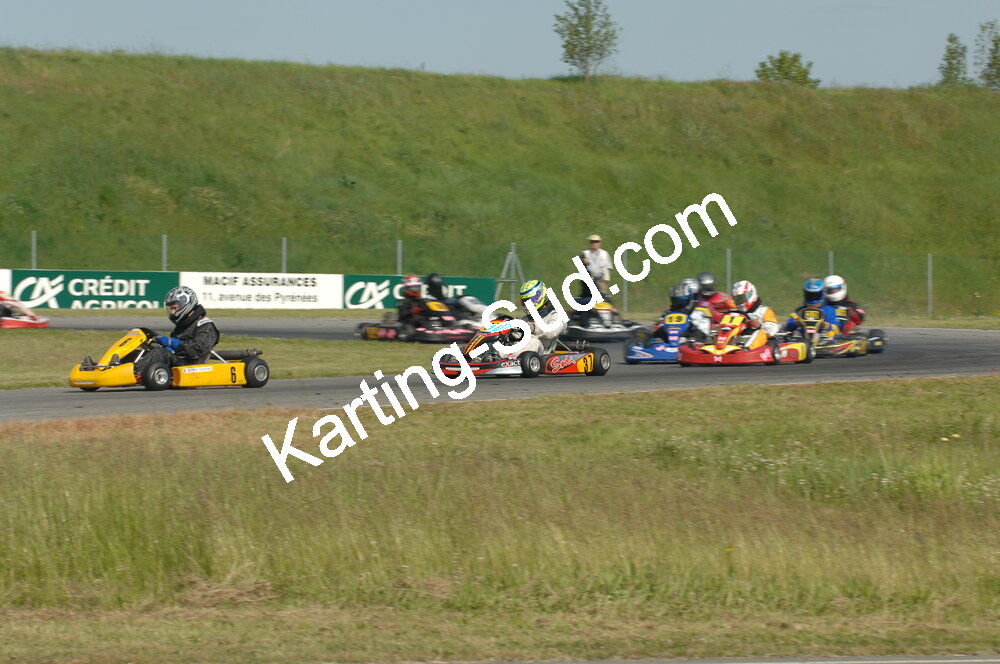 04/05/2008 : 3ème manche du Championnat Régional Midi-Pyrénées à Muret (Photos Patrick Lascombes) 2008 — karting