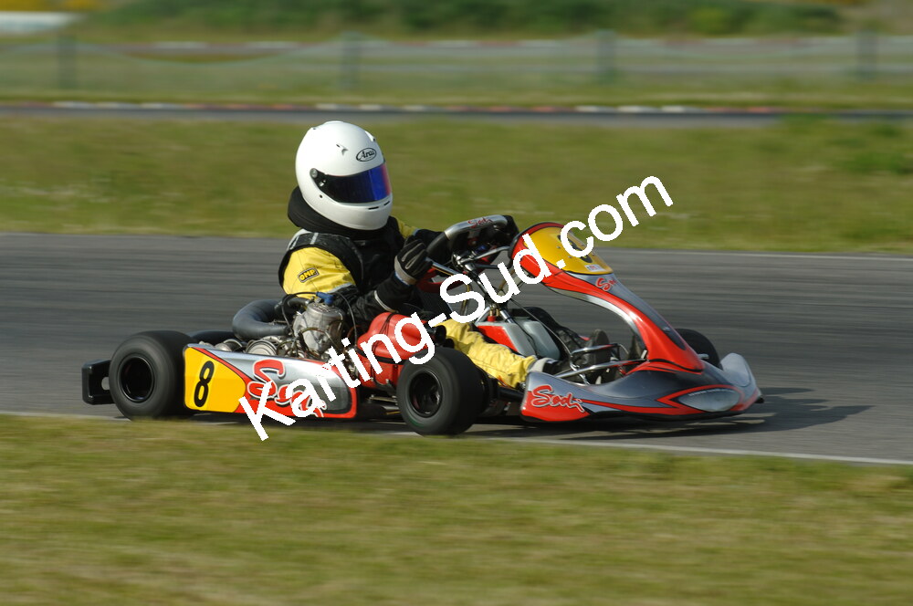 04/05/2008 : 3ème manche du Championnat Régional Midi-Pyrénées à Muret (Photos Patrick Lascombes) 2008 — karting
