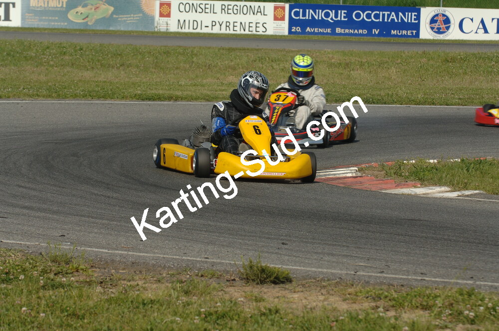 04/05/2008 : 3ème manche du Championnat Régional Midi-Pyrénées à Muret (Photos Patrick Lascombes) 2008 — karting