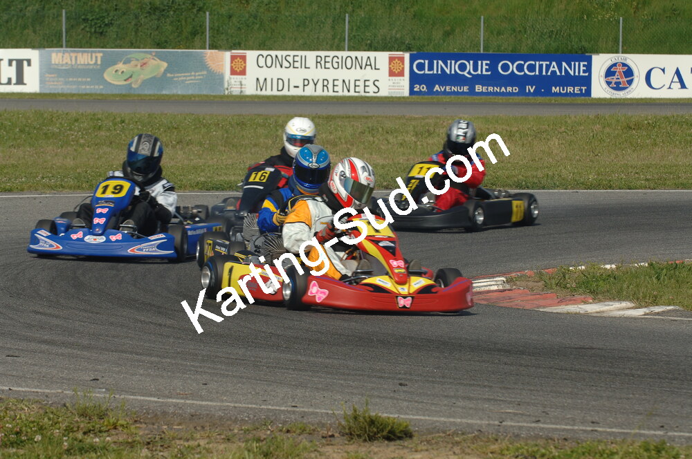 04/05/2008 : 3ème manche du Championnat Régional Midi-Pyrénées à Muret (Photos Patrick Lascombes) 2008 — karting