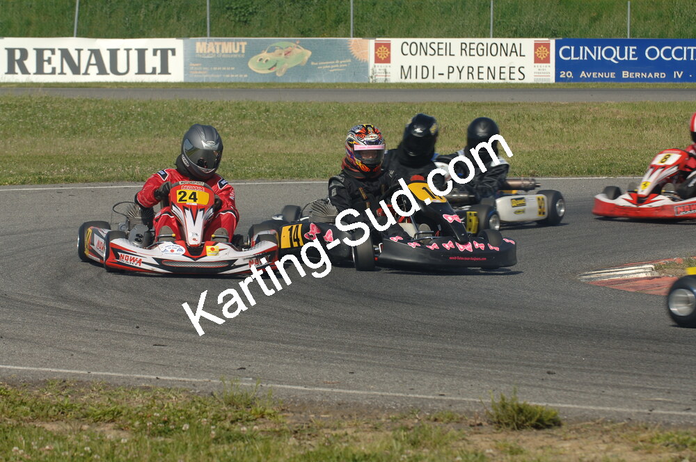 04/05/2008 : 3ème manche du Championnat Régional Midi-Pyrénées à Muret (Photos Patrick Lascombes) 2008 — karting