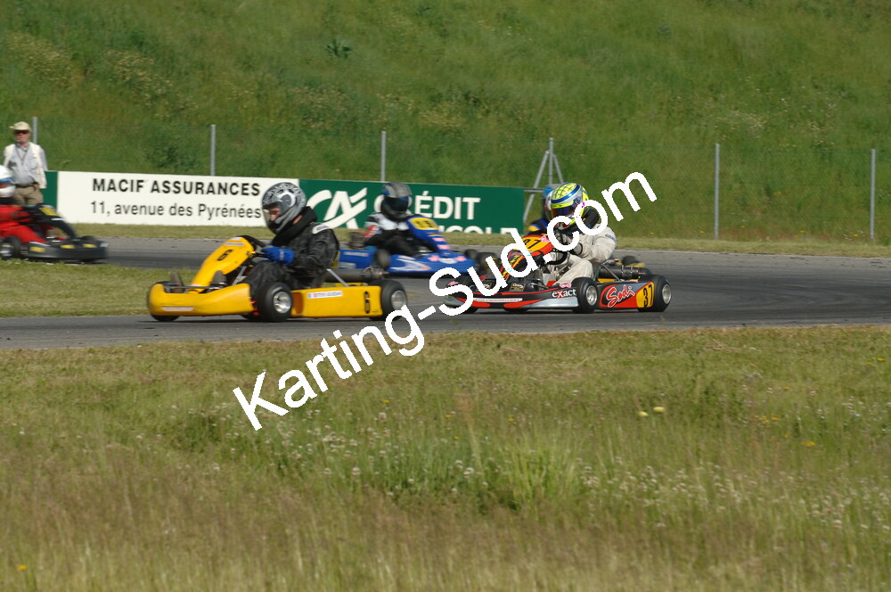 04/05/2008 : 3ème manche du Championnat Régional Midi-Pyrénées à Muret (Photos Patrick Lascombes) 2008 — karting