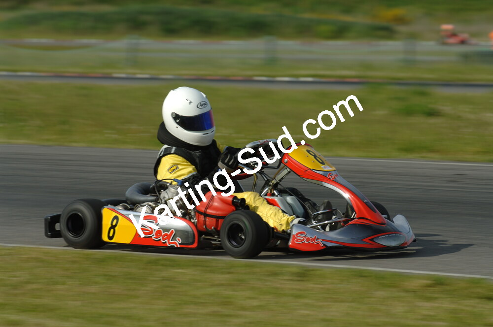 04/05/2008 : 3ème manche du Championnat Régional Midi-Pyrénées à Muret (Photos Patrick Lascombes) 2008 — karting