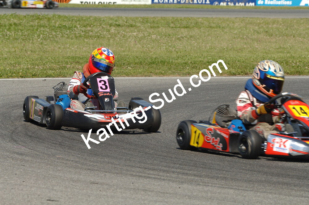 04/05/2008 : 3ème manche du Championnat Régional Midi-Pyrénées à Muret (Photos Patrick Lascombes) 2008 — karting